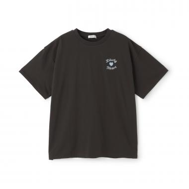 【綿100%】プックリバックロゴルーズ半T