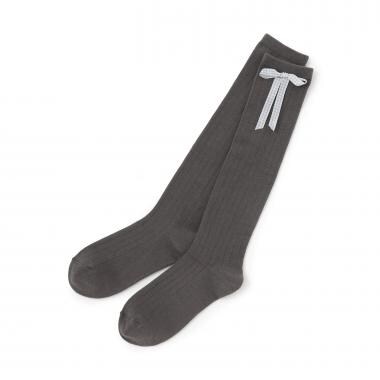 リボンハイソックス