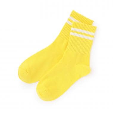 応援カラークルーソックス