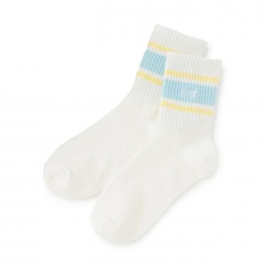 【LTXC】マルチラインクルーソックス