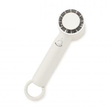 【ペルチェ冷却機能】カラビナツキハンディファン