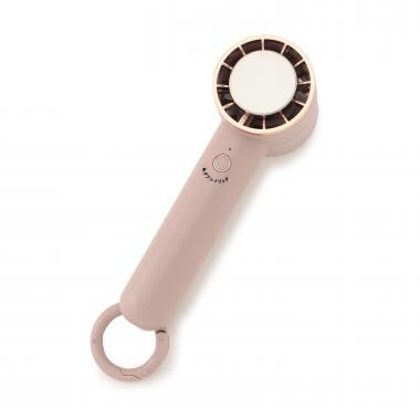 【ペルチェ冷却機能】カラビナツキハンディファン