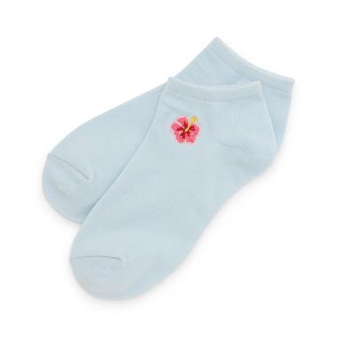 アソート夏刺しゅうスニーカー丈ソックス