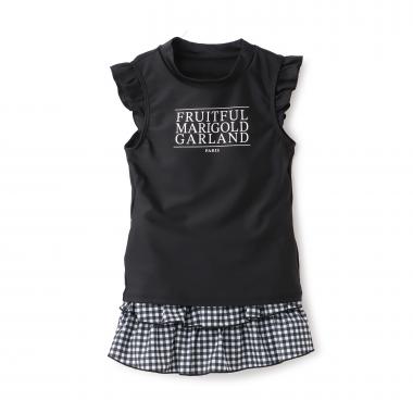 チェックスカート2点セット