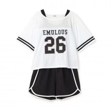 ナンバーメッシュ4点セット水着