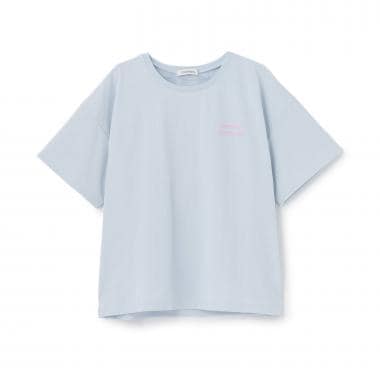 【綿100%】バックハートロゴ刺しゅう半袖T