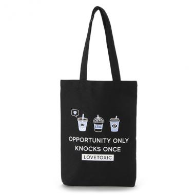 ドリンクプリントトートバッグ