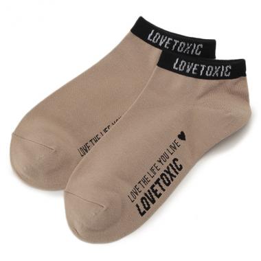 ロゴシンプルスニーカーインソックス