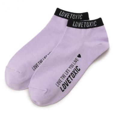 ロゴシンプルスニーカーインソックス