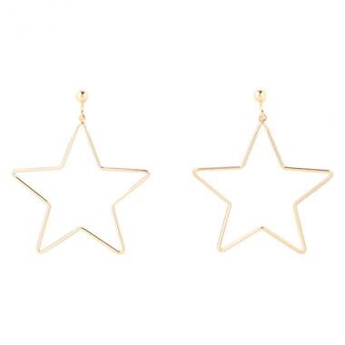 スターフープイヤリング