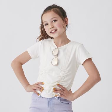 【リンク】シャーリングカットソー(ジュニアサイズ)