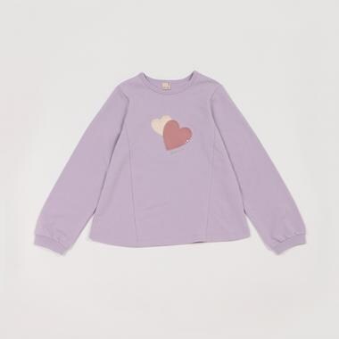 【リンク】ハートモチーフ長袖T（ジュニアサイズ）