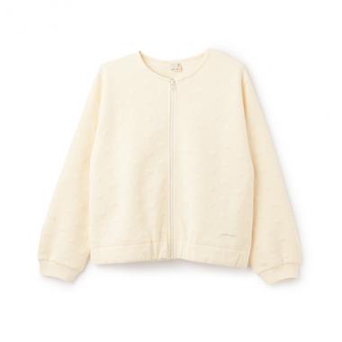 【リンク/花粉防止】ハートzip羽織り(ジュニアサイズ)