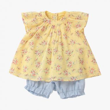 スプリングガーデントップ＆パンツセット