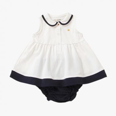 バイカラードレス