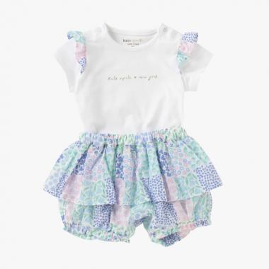 トップ＆パッチワークパンツセット