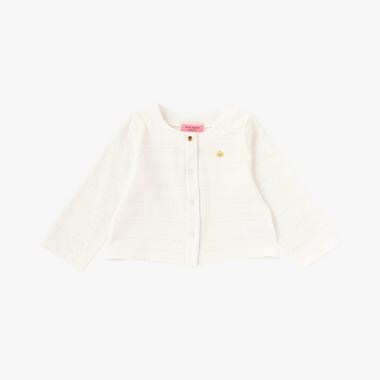 アイレットフラワーカーディガン