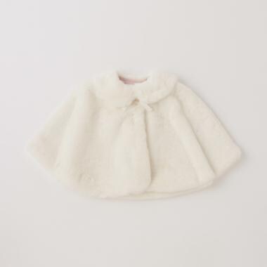 フェイクファーケープ