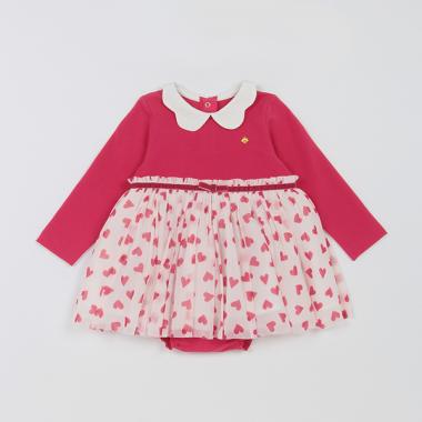 トドラー ハートドッキングワンピース