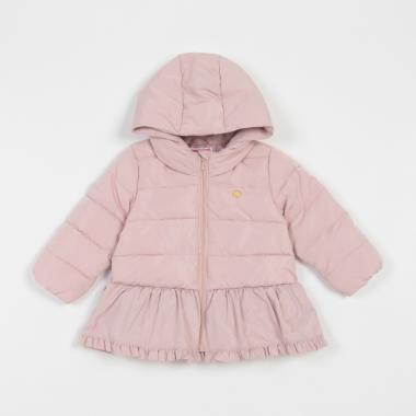 ラッフル中綿コート