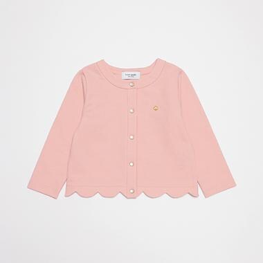 ヘムスカラップカーディガン