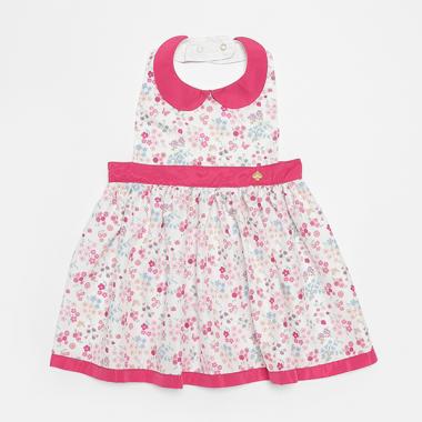 ウェイビーフローラルお食事エプロン