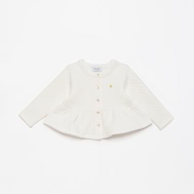 キルトカーディガン