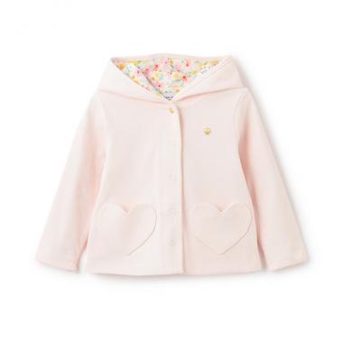 フローラルリバーシブルパーカ