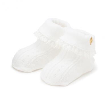 折り返しレースカップソックス