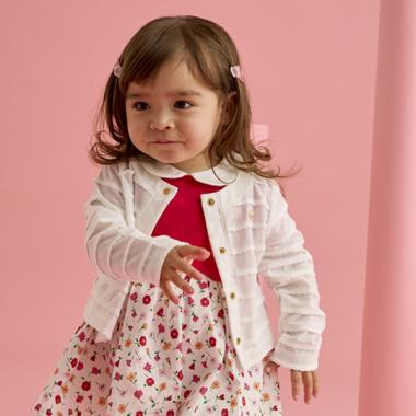 スカラップラインカーディガン