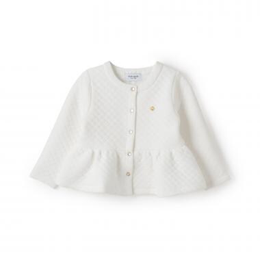 キルトカーディガン