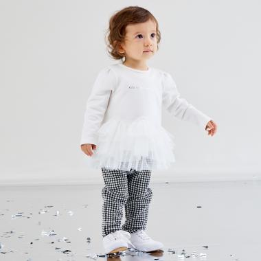 裾フリルチュニック&レギンスセット