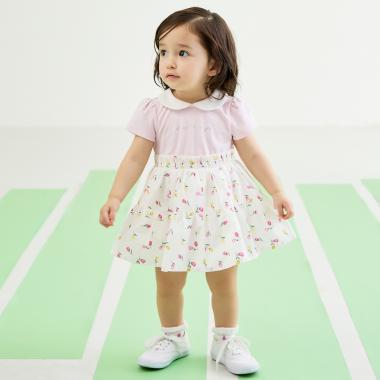 チューリップブルームズドッキングワンピース