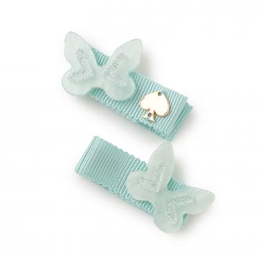 バタフライヘアクリップ