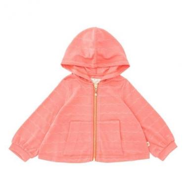 インファント フロントジップフーデッドジャケット