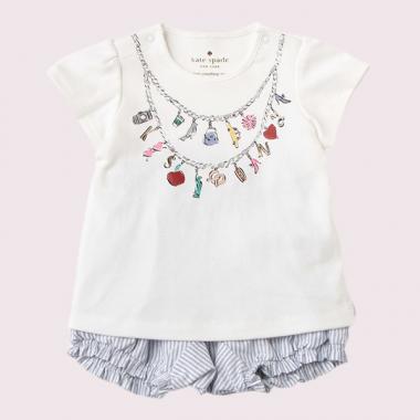 チャームトップアンドパンツセット