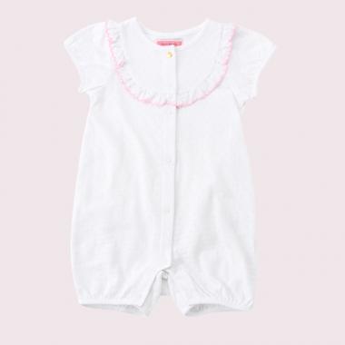 スペード フラワー アイレット ショートオール