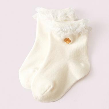 オーガンジー ラッフル ソックス