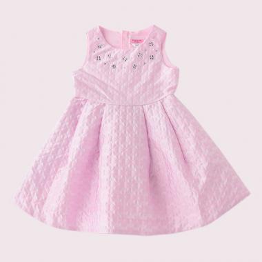 トドラー スペード フラワー ジャガード ドレス