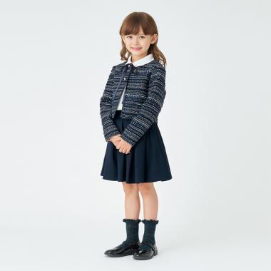 トドラー  ミックスツイードジャケット