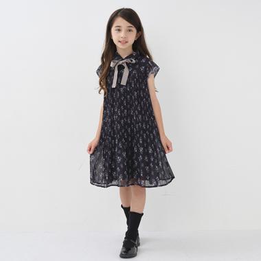 インファント・トドラー オータムフローラルスペイストワンピース