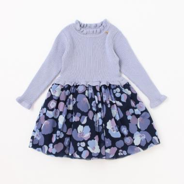 トドラー ワンダフルフローラルドッキングワンピース