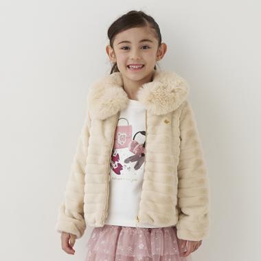 トドラー フェイクファージャケット