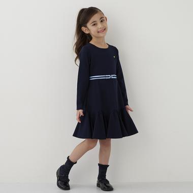 インファント・トドラー ボウベルトワンピース