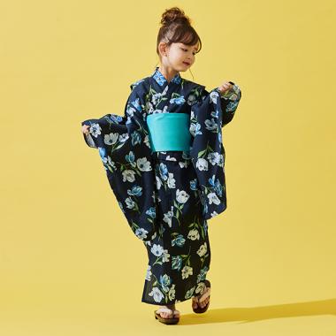 トドラー フローラル浴衣