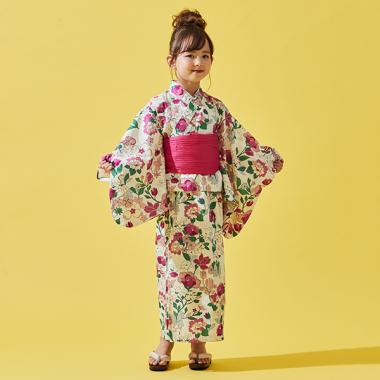 トドラー フラワーベッド浴衣
