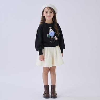 トドラー ツイードキュロットスカート