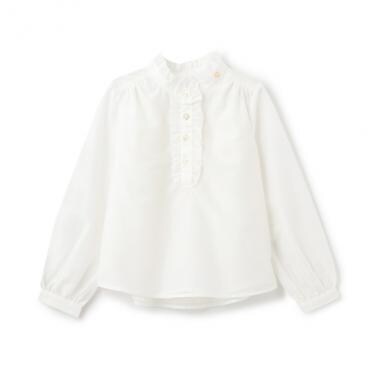 トドラー ラッフルシフォンブラウス