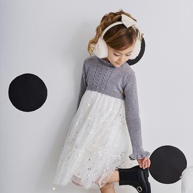 トドラー コンステレーションドッキングワンピース