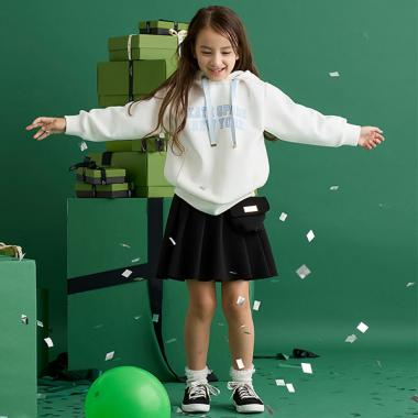 トドラー バッグ付きプリーツスカート